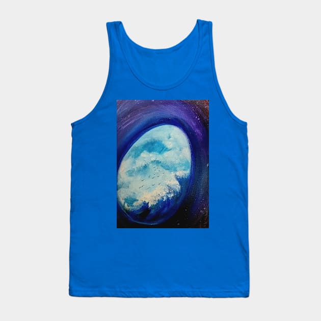 Ocean Containment ( from the 20-minute egg project series) Tank Top by MooreMythos